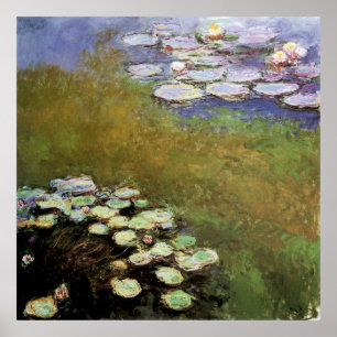 Poster Water-Lillies : 1914-17 par Monet