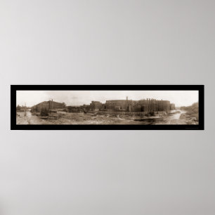 Poster Watertown, photo 1909 de NY