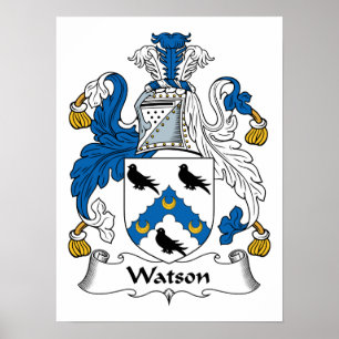 Poster Watson Family Crest