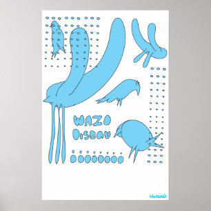 Poster Wazo L'oiseau