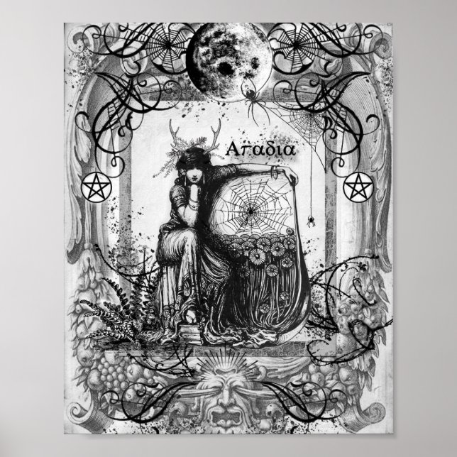 Poster Web d'Aradia (Devant)