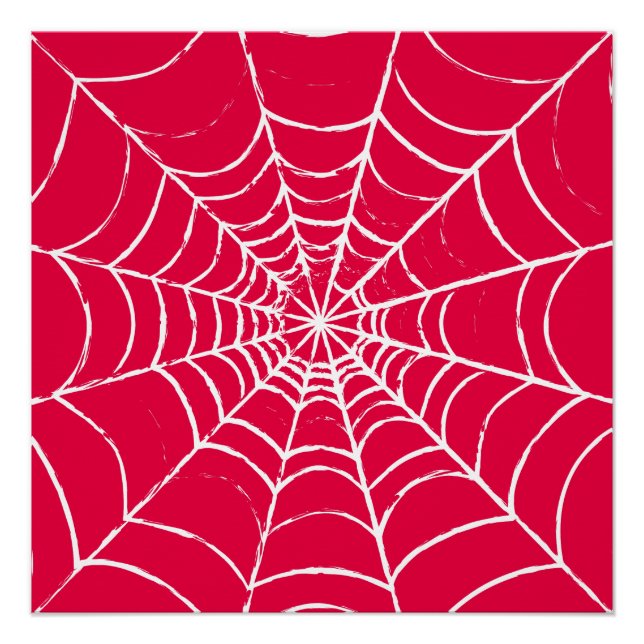 Poster Web rose (Devant)