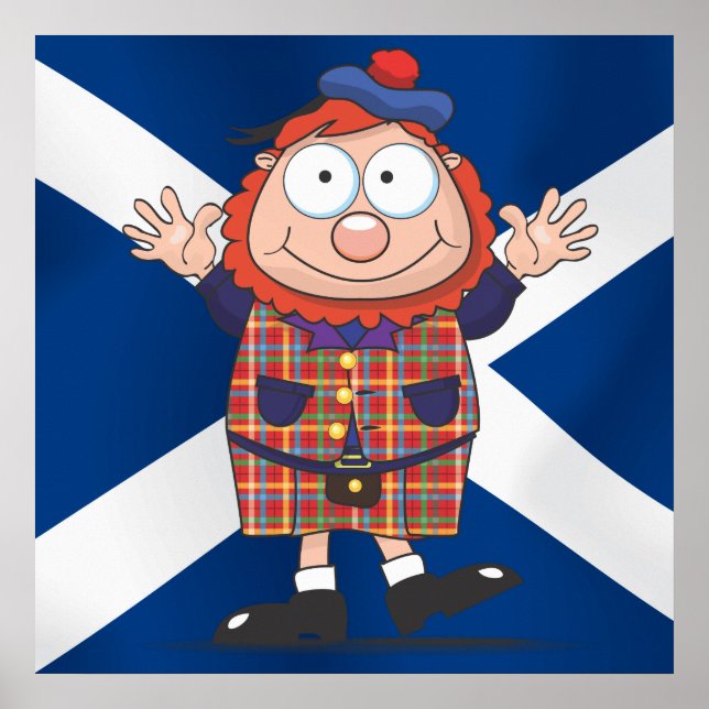 Poster Wee Scottish Guy (Devant)