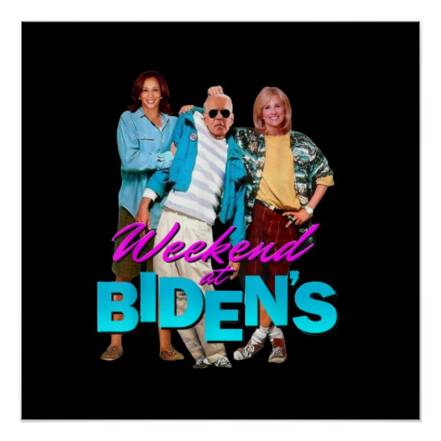 Poster Week-end chez Biden's (Devant)