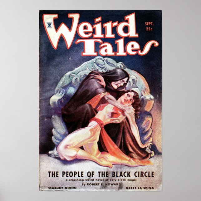 Poster Weird Tales volume 24 number 03 September 1934 (Devant)