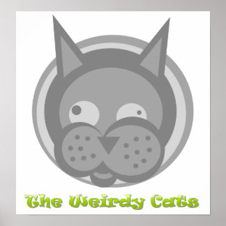 Poster Weirdy Cats