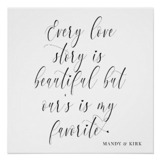 Poster welcome wedding