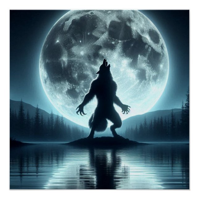 Poster Werewolf (Devant)