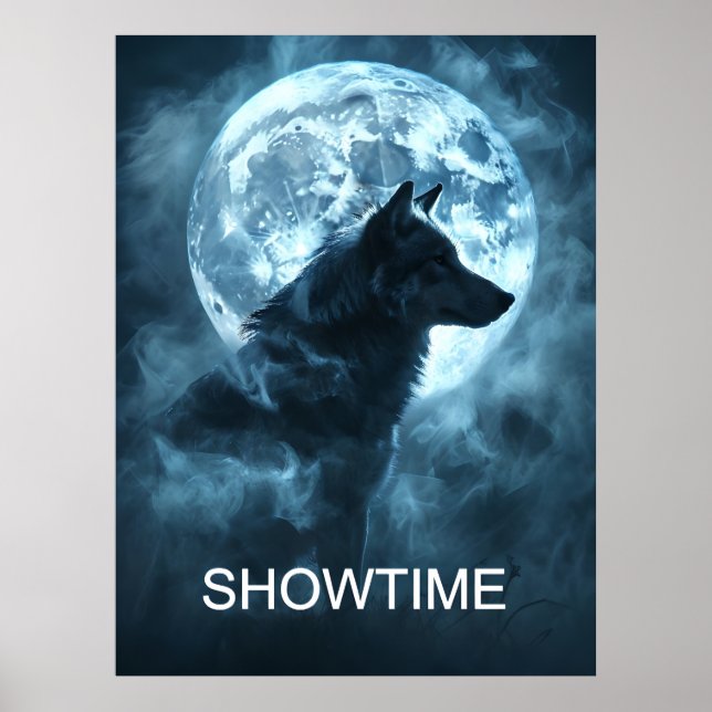 Poster Werewolf Shotime, transformation des Pleine (Devant)