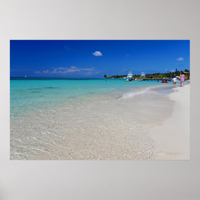 Poster West End Beach (Devant)