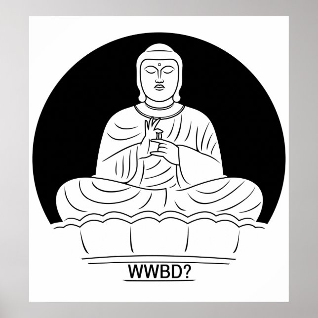 Poster What Would Buddha Do? (Devant)