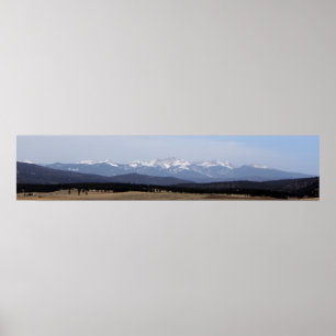 Poster Wheeler Peak de lac noir, Nouveau Mexique