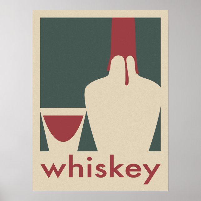 Poster Whiskey (Devant)