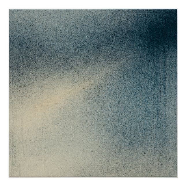 Poster Whisper of the Rainlight Pt2 Japandi Blue (Devant)