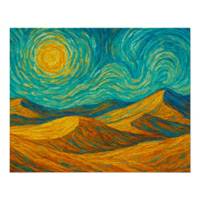 Poster Whispers of the Desert (Devant)