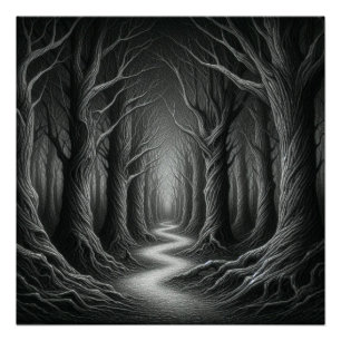 Poster Whispers of the Enchanted Forest