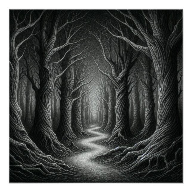 Poster Whispers of the Enchanted Forest (Devant)