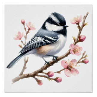 Poster Whispers sur la branche