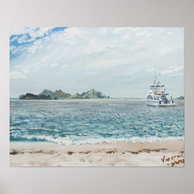 Poster Whitsunday Islands Australia. 1998 (Devant)