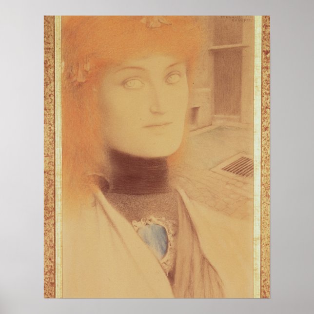 Poster Who Shall Deliver Me ? (coloured pencil on paper) (Devant)