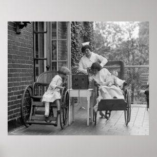 Poster Wicker Wheelchair, années 1920