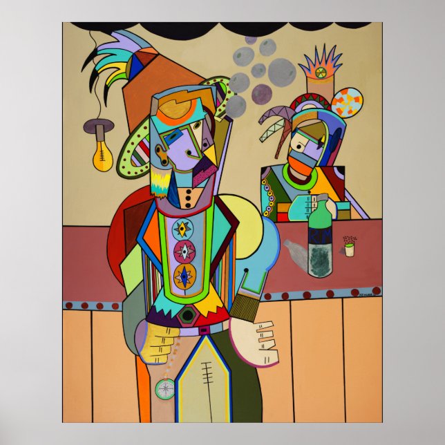 Poster "Wild Bill" par Ruchell Alexander (Devant)