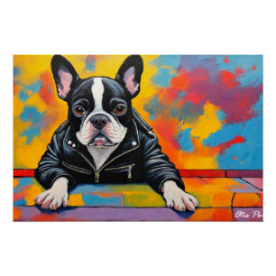 POSTER WILD ONE-FRANÇAIS BULLDOG 3