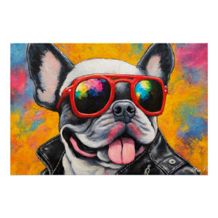 POSTER WILD ONE-FRANÇAIS BULLDOG 7