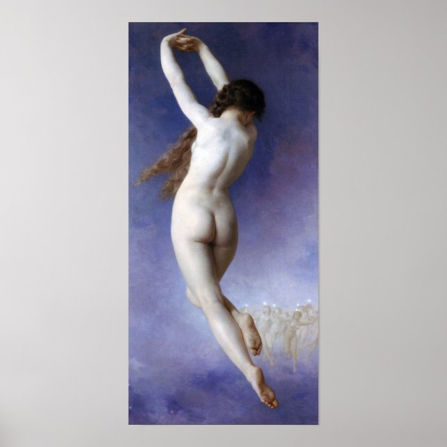 Poster William-Adolphe Bouguereau-Lost Pleiad (Devant)