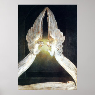 Poster William Blake Christ dans l'affiche Sepulcher