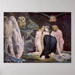 Poster William Blake - Hecate; Nuit de la joie d'Enitharm