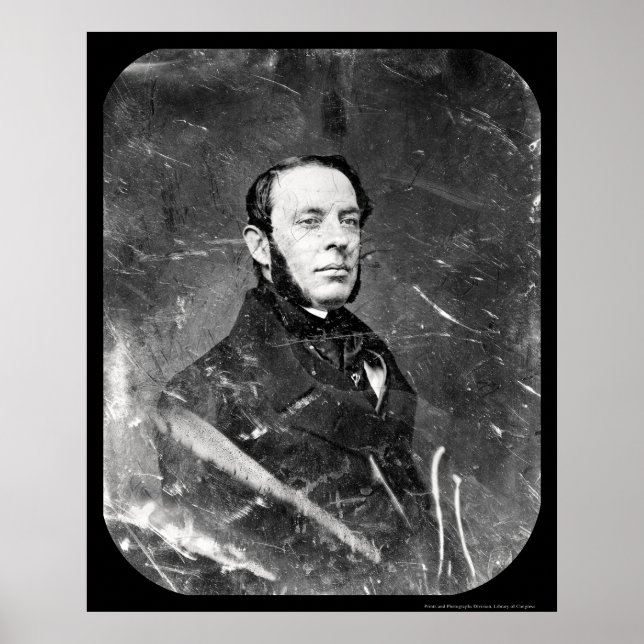 Poster William Cathcart Daguerreotype 1849 (Devant)