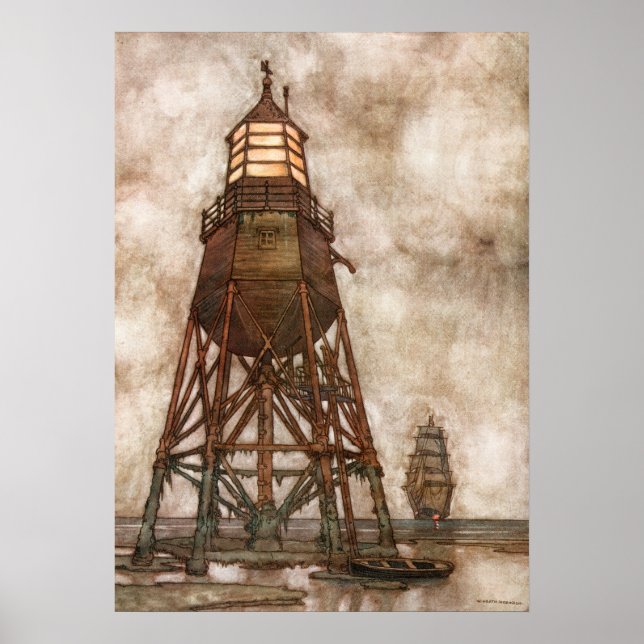 Poster William Heath Robinson - A Song of the English (Devant)