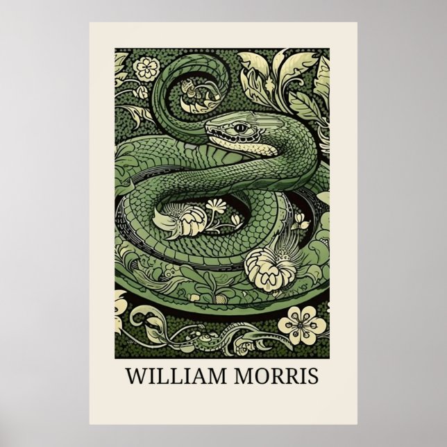 Poster William Morris (Devant)