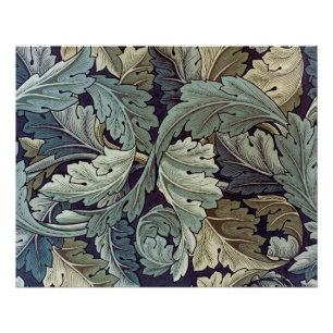 Poster William Morris Acanthus Feuilles