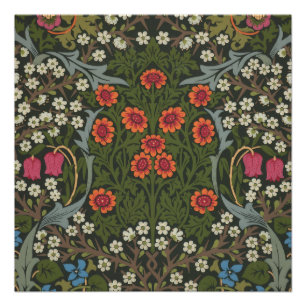 Poster William Morris Blackthorn Garden Flower Classic
