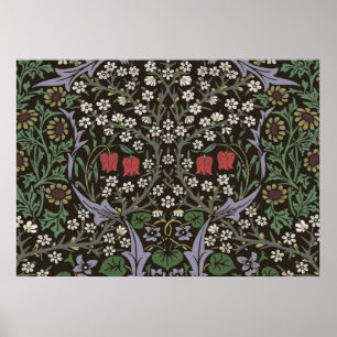Poster William Morris Blackthorn Tapestry Floral