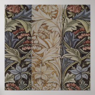 Poster William Morris Bluebell Botanique