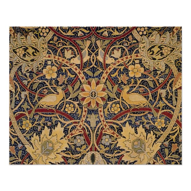 Poster William Morris Bullerswood Tapisserie Faux (Devant)