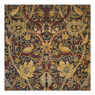 Poster William Morris Bullerswood Tapisserie Faux