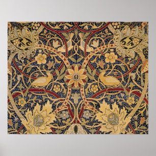Poster William Morris Bullerswood Tapisserie Faux