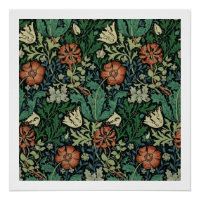 William Morris Compton Floral Art