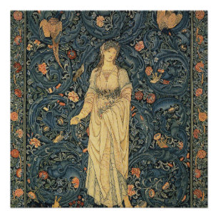Poster William Morris Flora