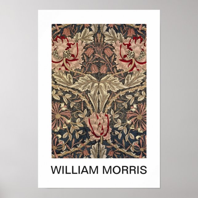 Poster - William Morris Floral Art Nouveau (Devant)