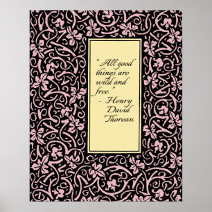 Poster William Morris Grapevine Motif de fond d'écran