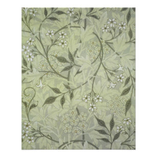 Poster William Morris Jasmine Botanique Antique Vintage