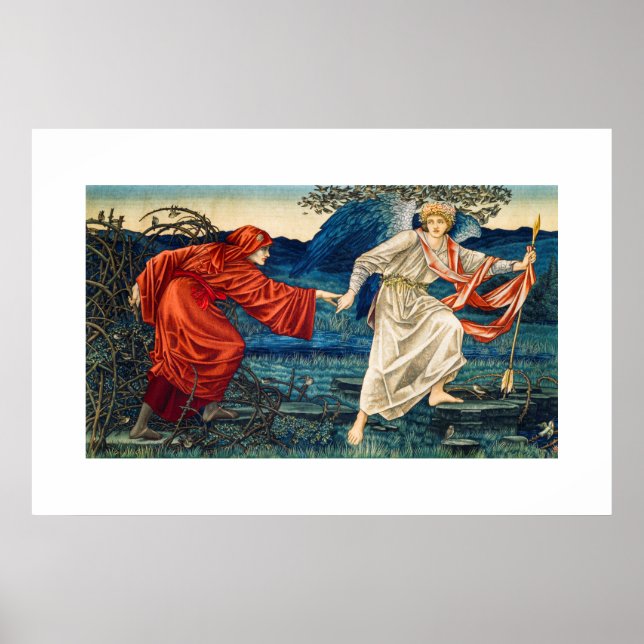 POSTER : WILLIAM MORRIS : TAPESTRY 1909 (Devant)