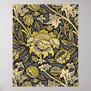 Poster William Morris Wey Wallpaper Floral