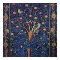 William Morris Woodpecker Tapestry Arts & Artisana