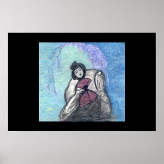 Poster Wilting Geisha